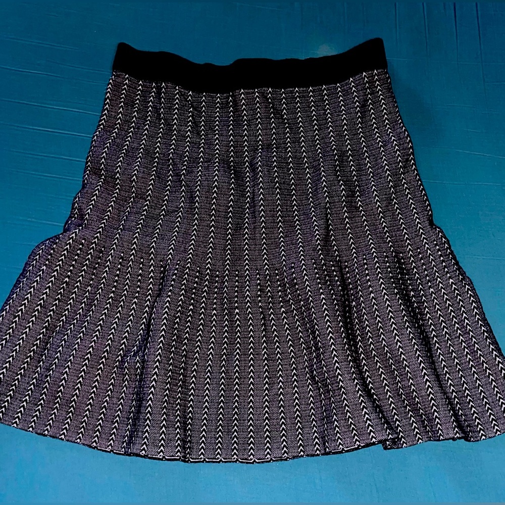 RACHEL by Rachel Roy Knit Skater Skirt in Tribal Print Size 0X